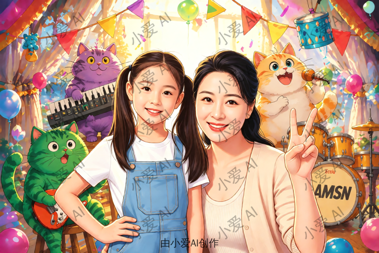 猫咪音乐会